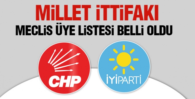 CHP, İYİ Parti Arnavutköy belediye meclis üye listesi