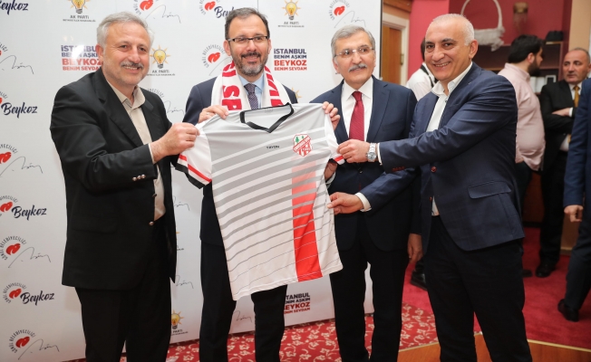 Bakan Kasapoğlu: “Beykoz’daki spor kulüplerine önümüzdeki hafta 20’şer bin lira destek vereceğiz”