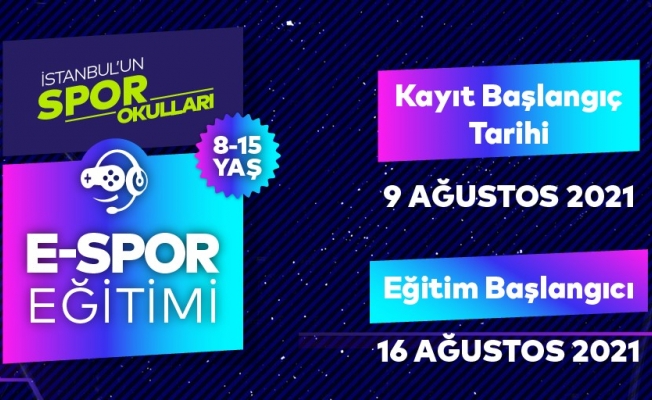 Türkiye'nin İlk Online E-SPOR Eğitimi Veren Kurumu Spor İstanbul