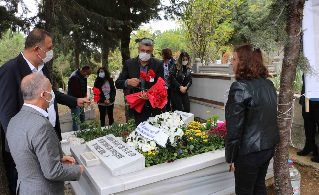 Merhum Cemal Şahan vefatının 3. yılında mezarı başında anıldı.