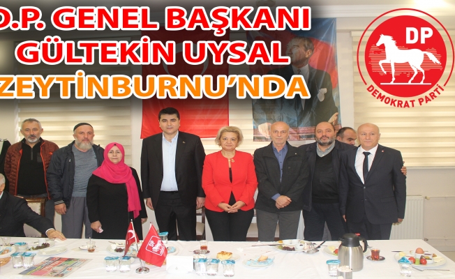 Demokrat Parti Zeytinburnu Genel Başkanını Ağırladı