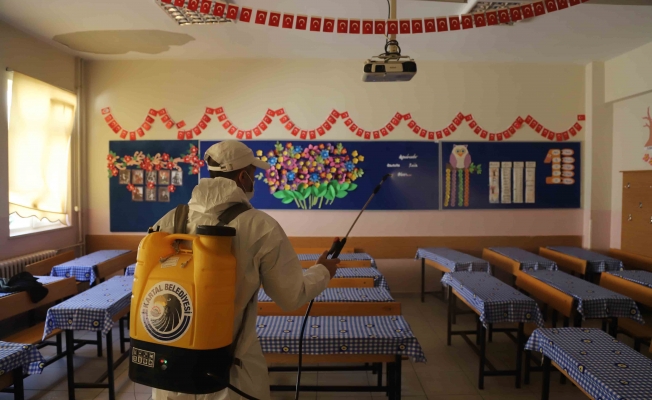 Kartal Belediyesi İlçedeki Okullarda Hijyen Çalışması Başlattı
