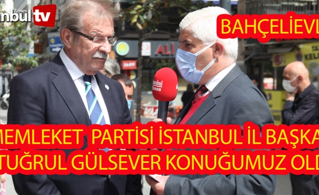 Memleket Partisi İstanbul İl Başkanı Konuğumuz Oldu (VİDEOLU)