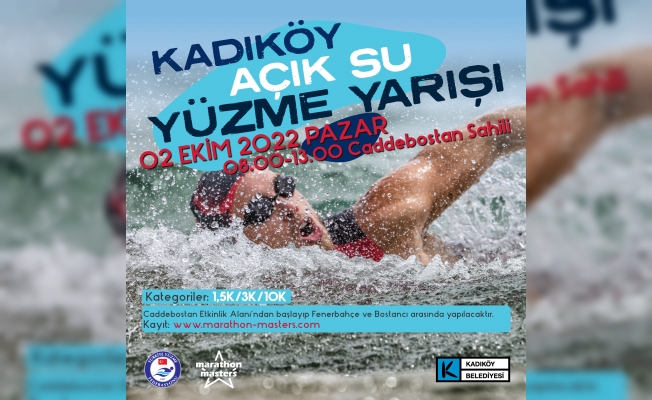 Kadıköy’de Yıllar Sonra Açık Su Yüzme Yarışı