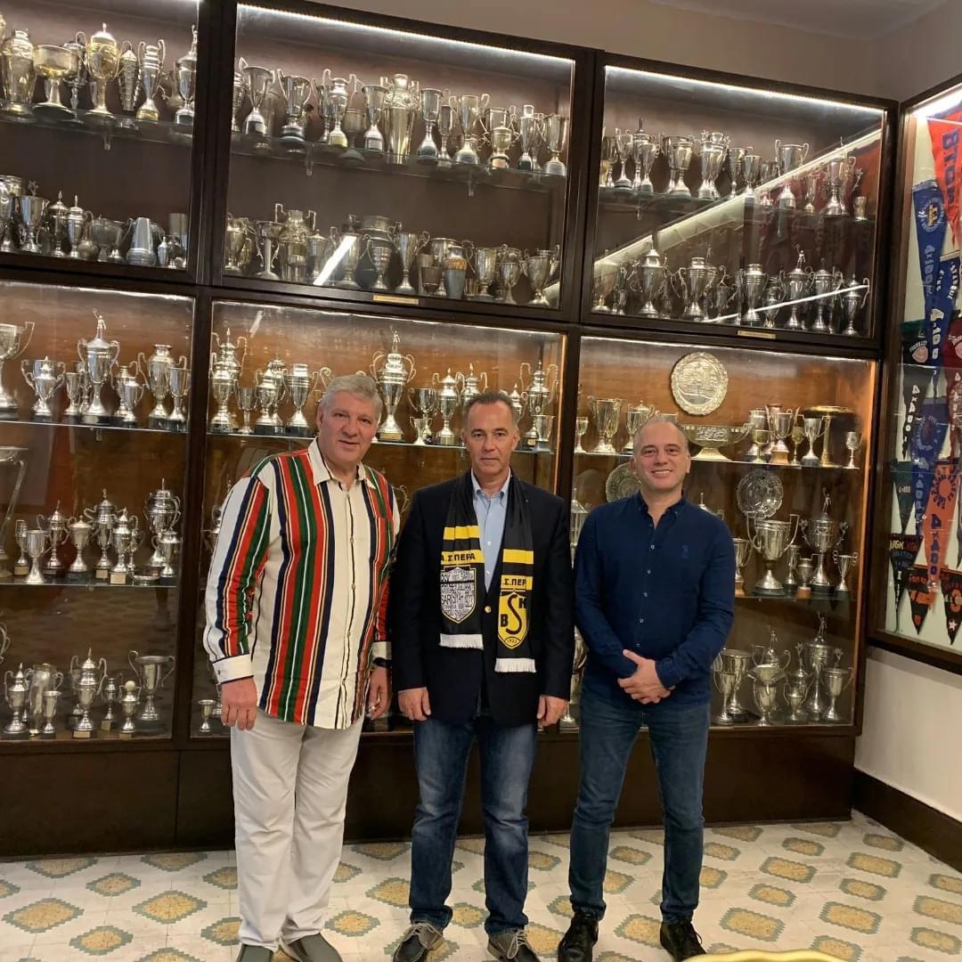 Büyükelçi Konstantinos Koutras, Beyoğluspor Kulübü'nü Ziyaret Etti
