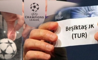 Beşiktaş' ın Şampiyonlar Ligi' ndeki rakipleri belli oldu