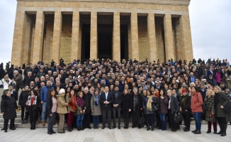 Maltepeliler Başkan Kılıç'la Ata’nın huzuruna çıktı
