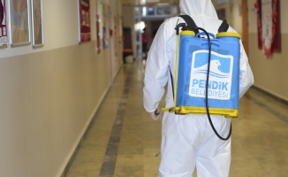 Okullar 15 günde bir dezenfekte ediliyor