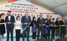 Zeytinburnu'nun Ustalık Eseri Maltepe Bilgi Evi Açıldı (VİDEOLU)