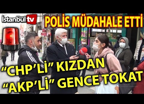 CHP'Lİ GENÇ KIZ ÖĞRENCİ PEMBE TABLO CİZEN "AKP"Lİ GENCİ MADARA ETTİ...
